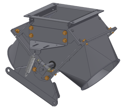 2-vägs manuell fördelare