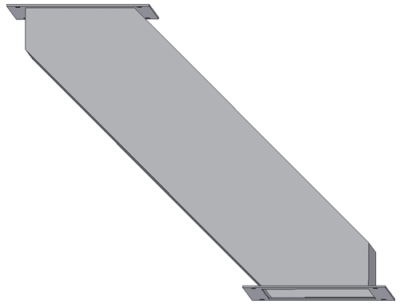 Anslutningskanal till en rörskruv