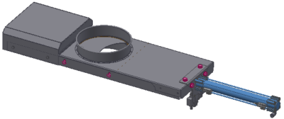 Pneumatisk automatspjäll